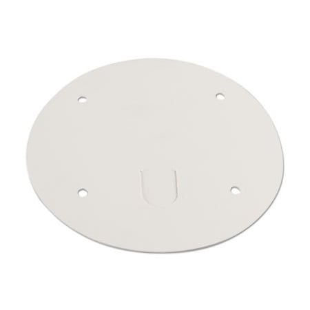 Dart Paper Tab Lids For Buckets, White, 7 1/5in Dia, 600PK 3VT19S